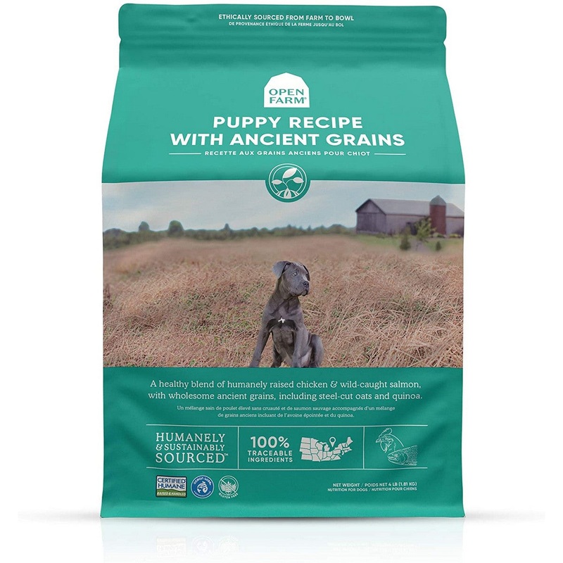 Open Farm Ancient Grains Puppy Dry Dog Food - Ancient Grains - 22lb Bag