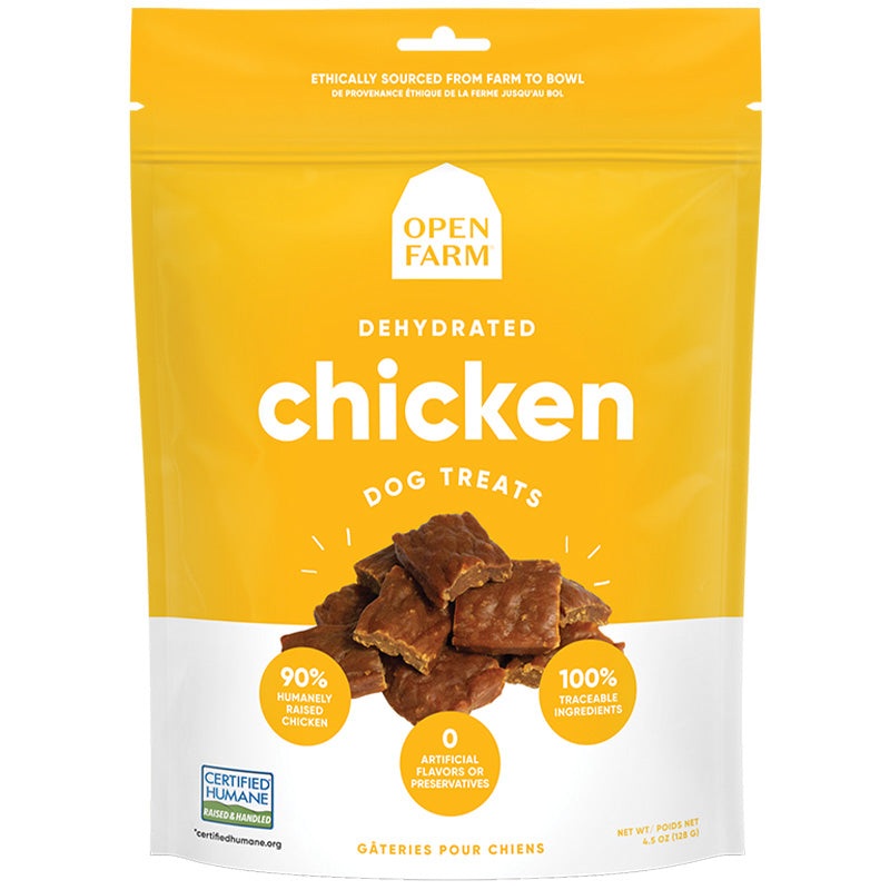 Open Farm Dehydrated Chicken Treats 4.5oz