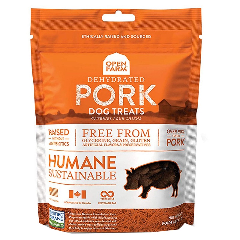 Open Farm Dehydrated Pork Treats 4.5oz