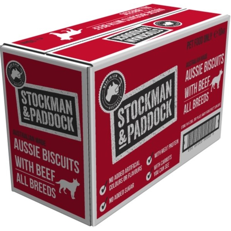 Stockman & Paddock Biscuits Beef 10kg