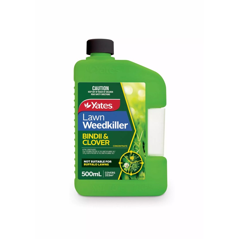 Yates Lawn Weedkiller Bindii & Clover 500ml Concentrate