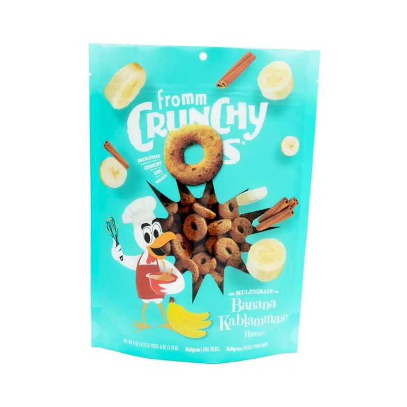 Fromm Crunchy O's Banana Kablammas Dog Treats - Banana - 6oz Bag