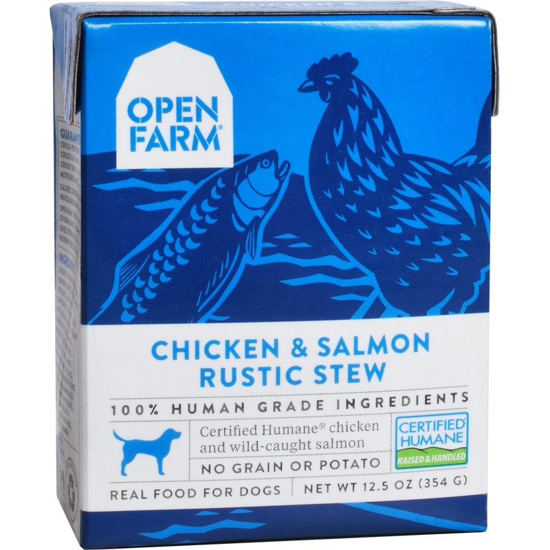 Open Farm Rustic Stew Wet Dog Food - Chicken & Salmon Rustic Stew - 12.5oz