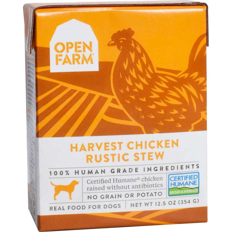 Open Farm Rustic Stew Wet Dog Food - Harvest Chicken Rustic Stew - 12.5oz Tetra Pak