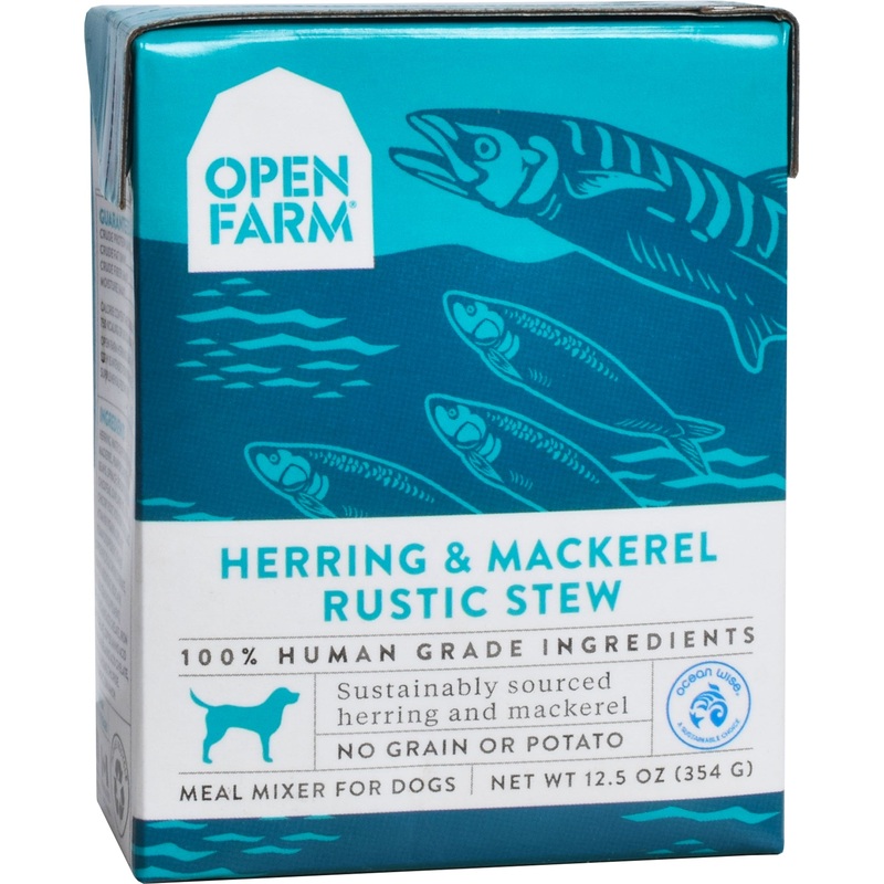 Open Farm Rustic Stew Wet Dog Food - Herring & Mackerel Rustic Stew - 12.5oz