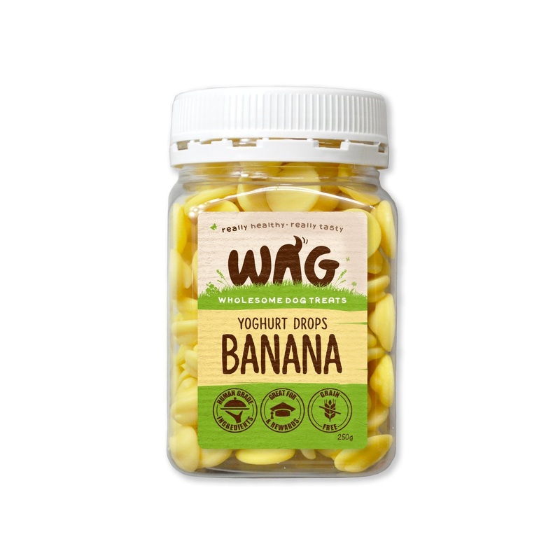 WAG Yoghurt Drops 250g Banana