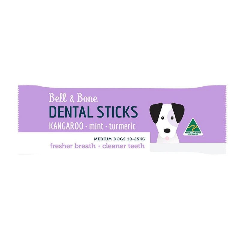 Bell & Bone Dental Sticks - Kangaroo Mint and Tumeric
