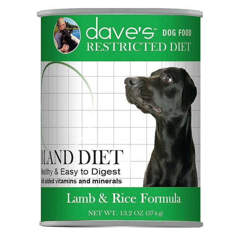 Dave's Pet Food Restricted Diet Wet Dog Food - Bland Lamb & Rice - 13oz Can