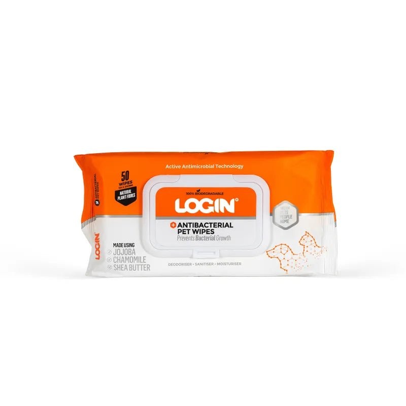 LOGIN Pet Wipes 50 Pack