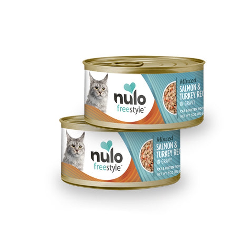 Nulo FreeStyle Minced Wet Cat Food - Salmon & Turkey - 3oz Can