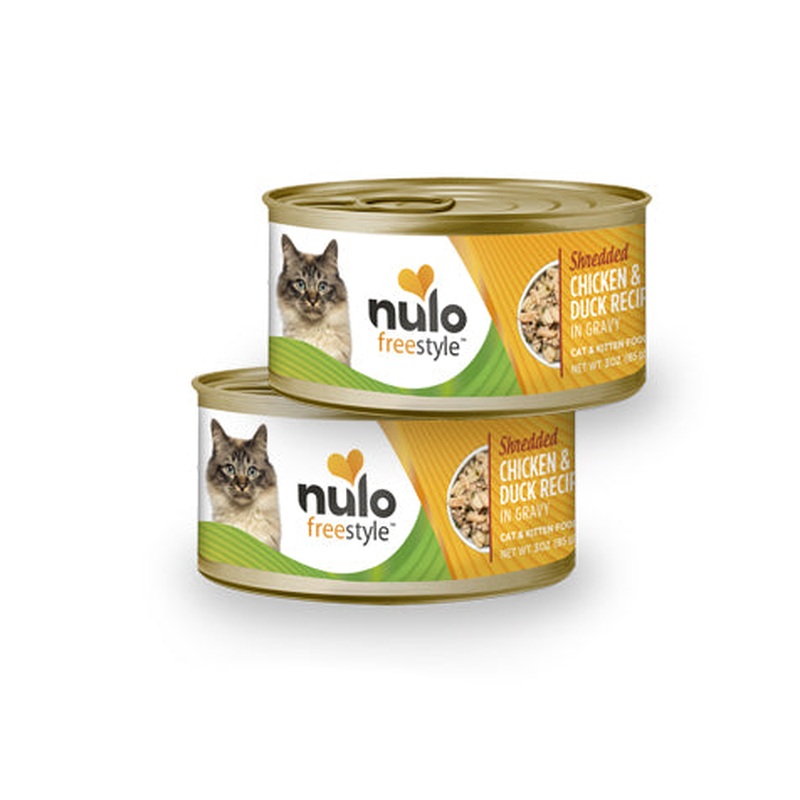 Nulo FreeStyle Shredded Wet Cat Food - Chicken & Duck - 3oz Can