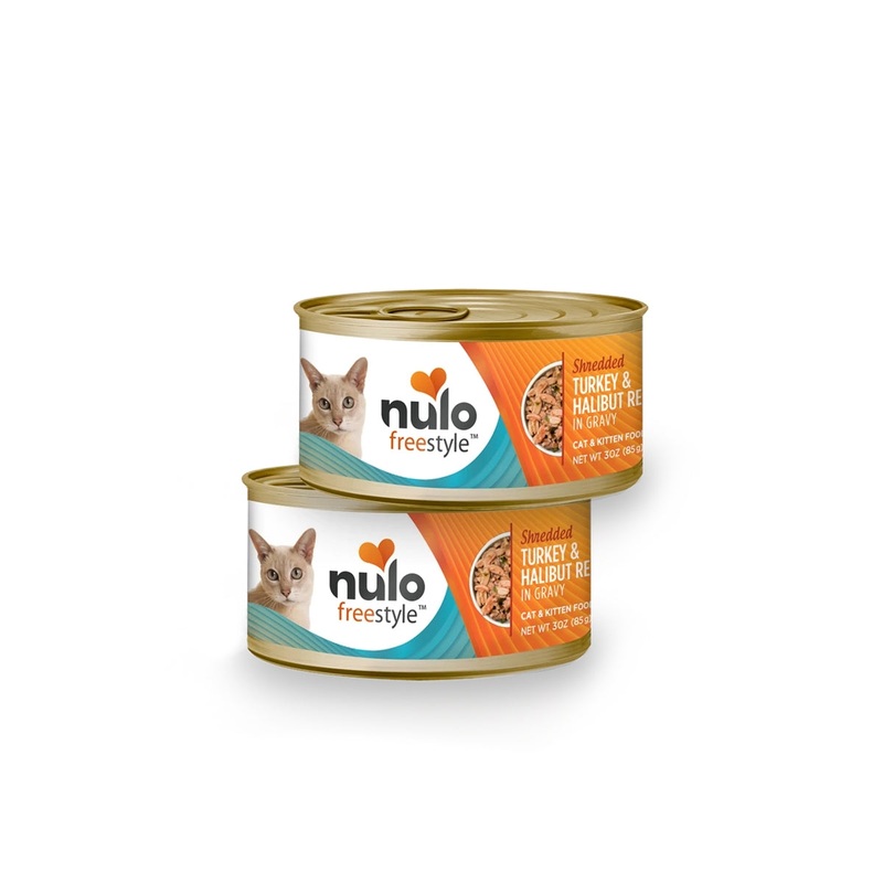 Nulo FreeStyle Shredded Wet Cat Food - Turkey & Halibut - 3oz Can