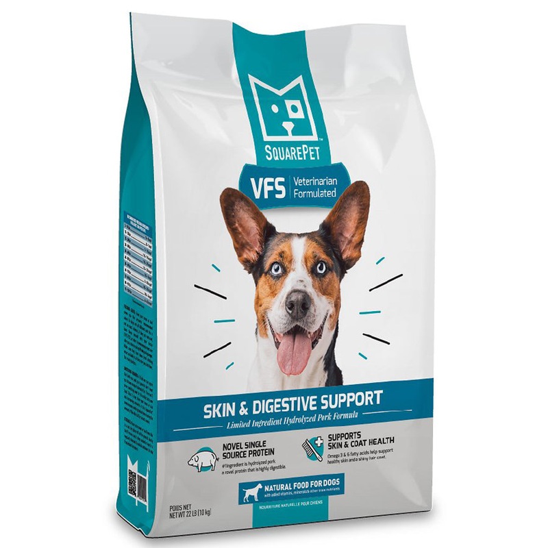 Square Pet VFS Skin & Digestive Support Formula Dry Dog Food 22lb