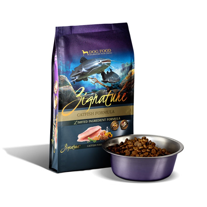 Zignature Dry Dog Food- Catfish - 12.5lb Bag