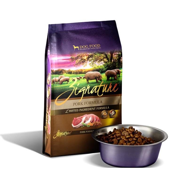 Zignature Dry Dog Food - Pork - 12.5lb Bag
