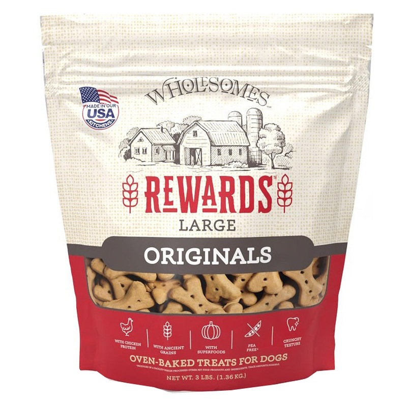 Wholesomes Rewards Originals Large Dog Treats 3lb