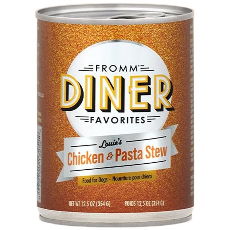 Fromm Diner Favorites Wet Dog Food - Louie's Chicken & Pasta Stew - 12.5oz Can