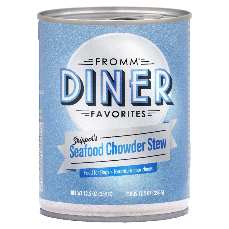 Fromm Diner Favorites Wet Dog Food - Skipper's Seafood Chowder Stew - 12.5oz Can