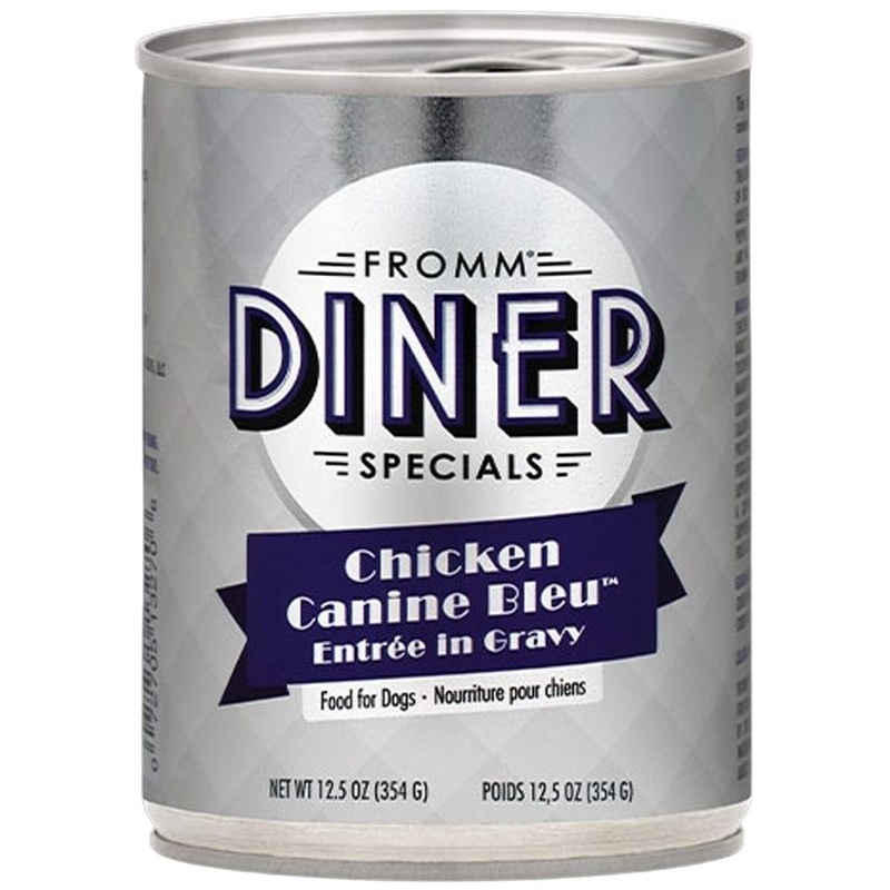 Fromm Diner Specials Wet Dog Food - Chicken Canine Bleu - 12.5oz Can