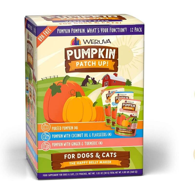 Weruva Pumpkin Patch Up Variety Pack Food Supplement For Cats & Dogs