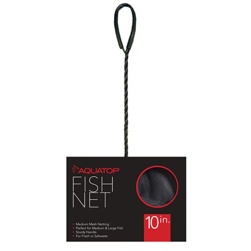 Aquatop Aquarium Fish Net 10" Medium Mesh