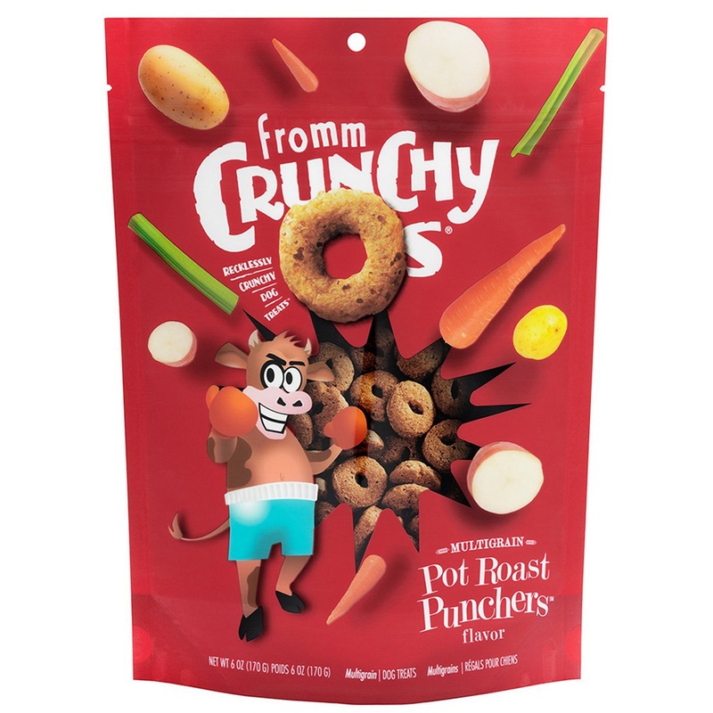 Fromm Crunchy O's Pot Roast Punchers Dog Treats - Beef & Pork - 26oz Bag