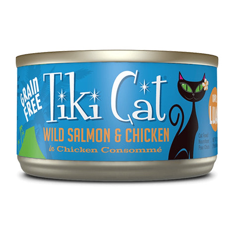 Tiki Cat Napili Wild Salmon & Chicken 6oz