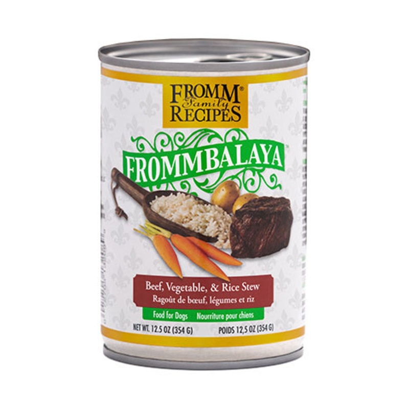 Fromm Frommbalaya Wet Dog Food - Beef, Vegetable, & Rice Stew - 12.5oz Can