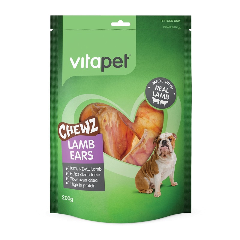 Vitapet Lamb Ears Chewz 200g
