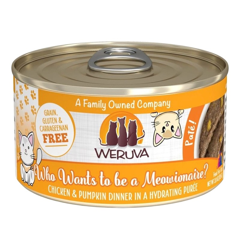 Weruva Who wants to be a Meowionaire? Wet Cat Food 3oz