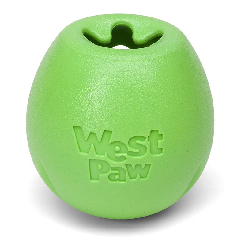 West Paw Rumbl Dog Toy Large Green