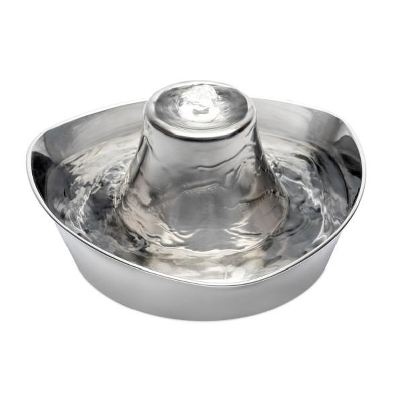 Drinkwell Seaside Stainless Steel Pet Fountain