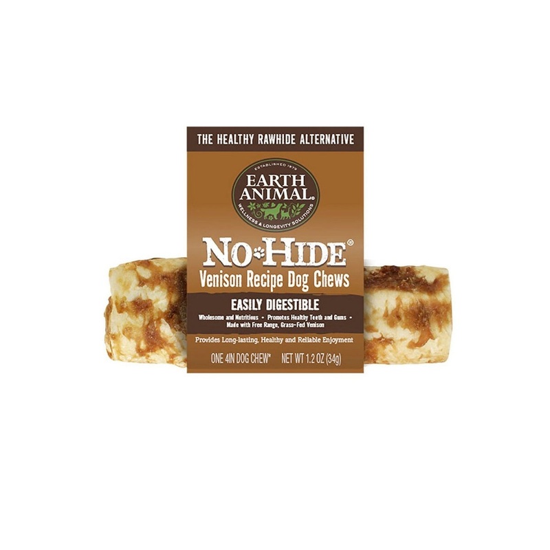 Earth Animal No-Hide Venison Chew 4"