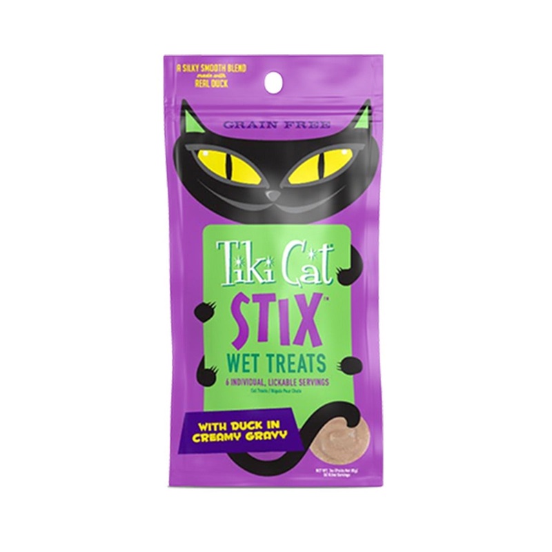 Tiki Cat Duck Stix Cat Treats 3oz