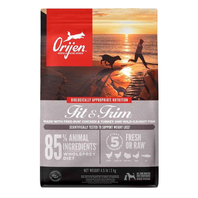 Orijen Fit & Trim Dry Dog Food 4.5lb