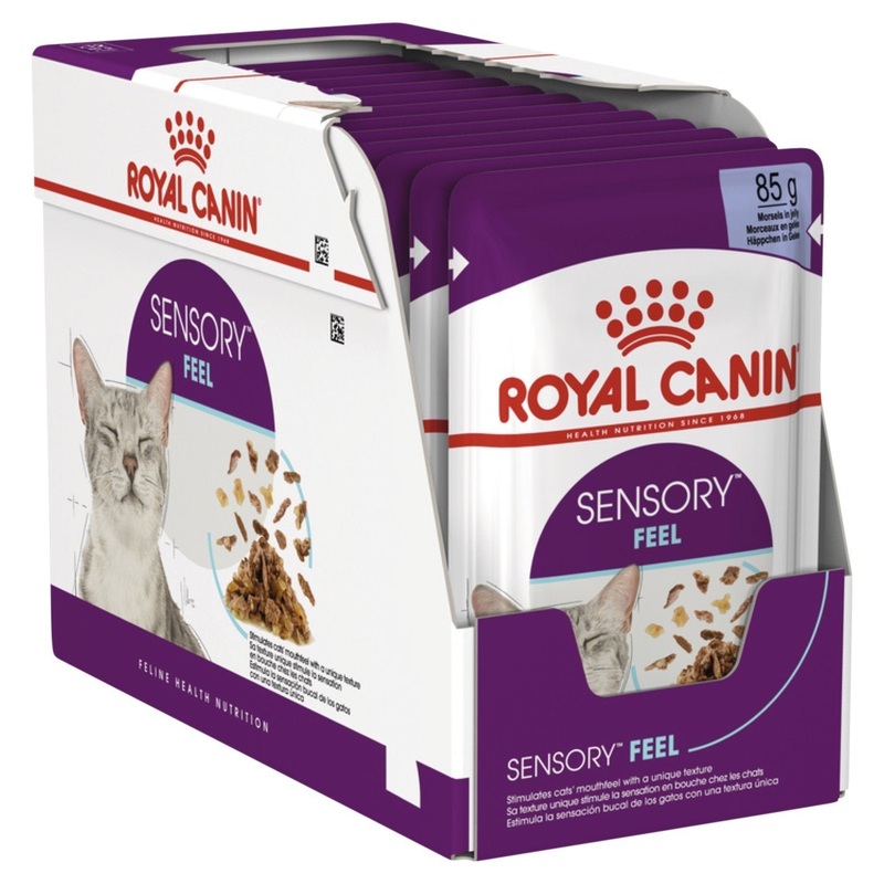 Royal Canin Wet Cat Food Sensory Feel Jelly 12x85g