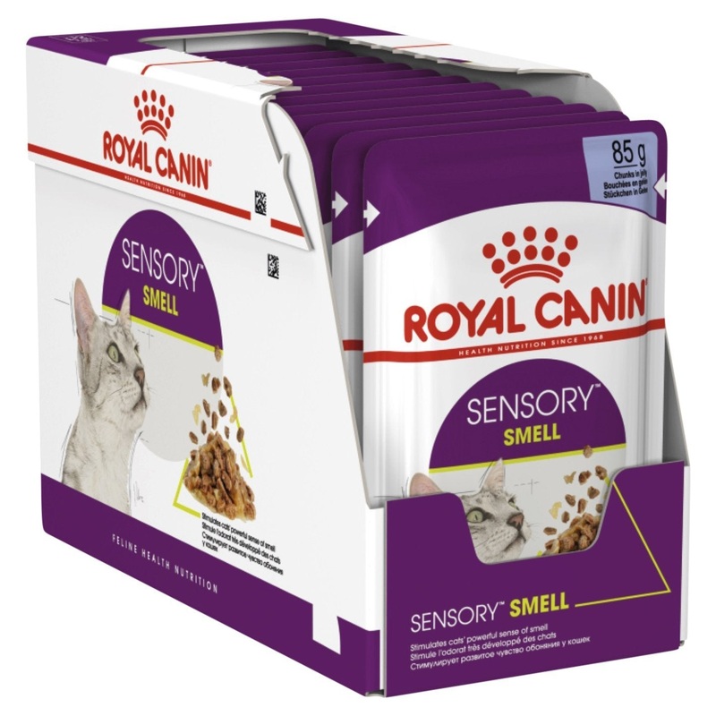 Royal Canin Wet Cat Food Sensory Smell Jelly 12x85g