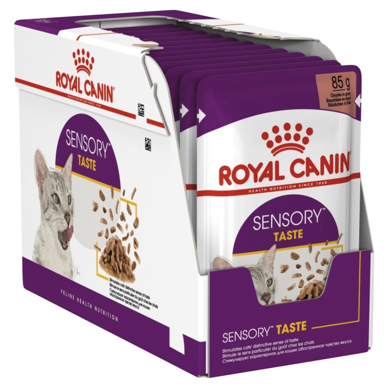 Royal Canin Wet Cat Food Sensory Taste Gravy 12x85g