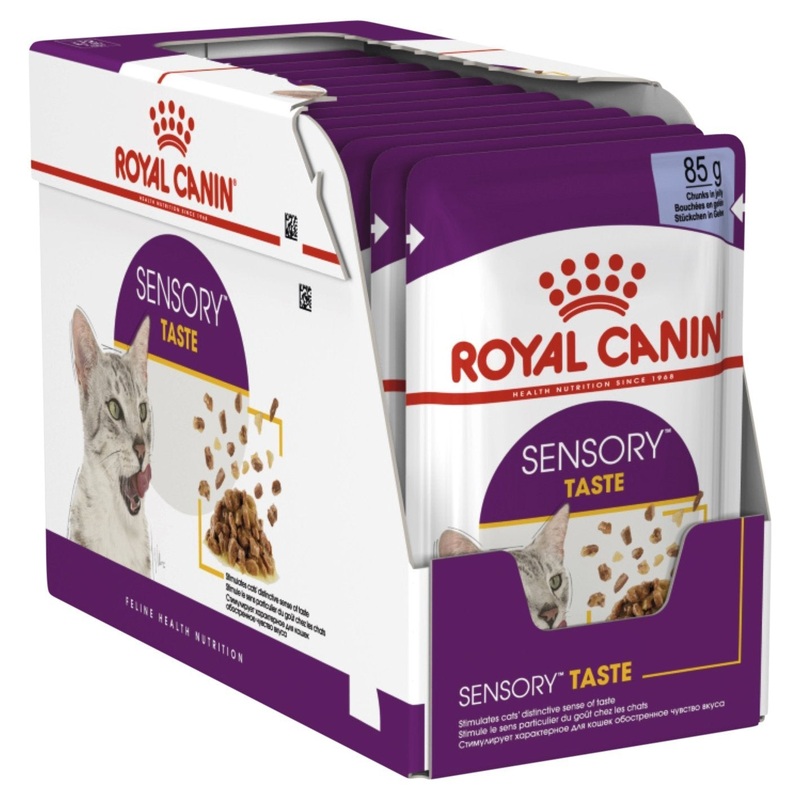 Royal Canin Wet Cat Food Sensory Taste Jelly 12x85g