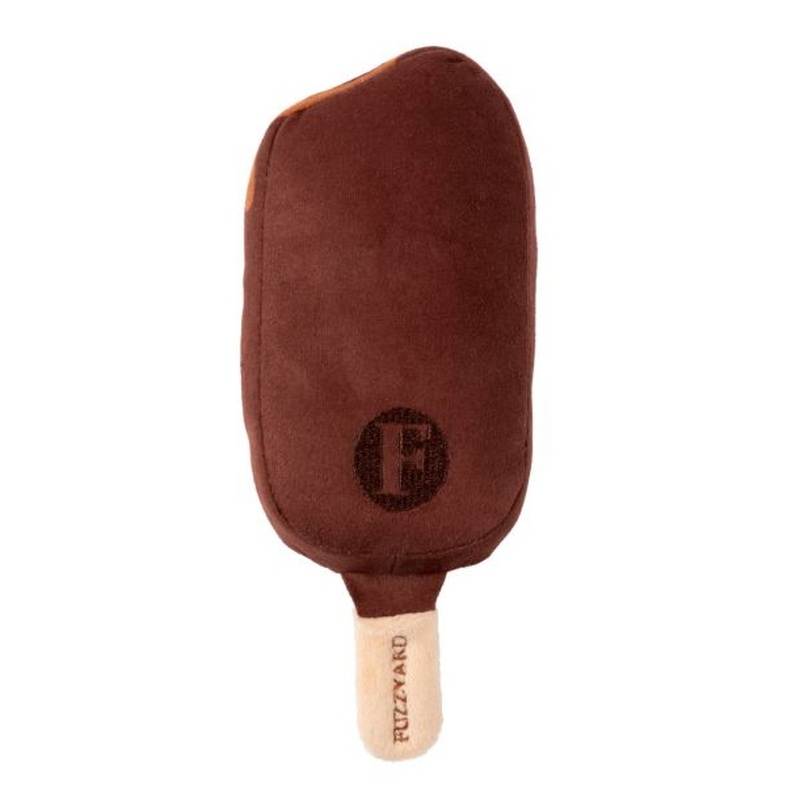Fuzzyard Dog Toy - Choc Coated Ice Cream