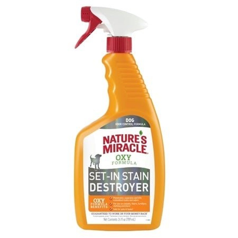Natures Miracle Set in Stain Odour Removal for Dogs 709ml