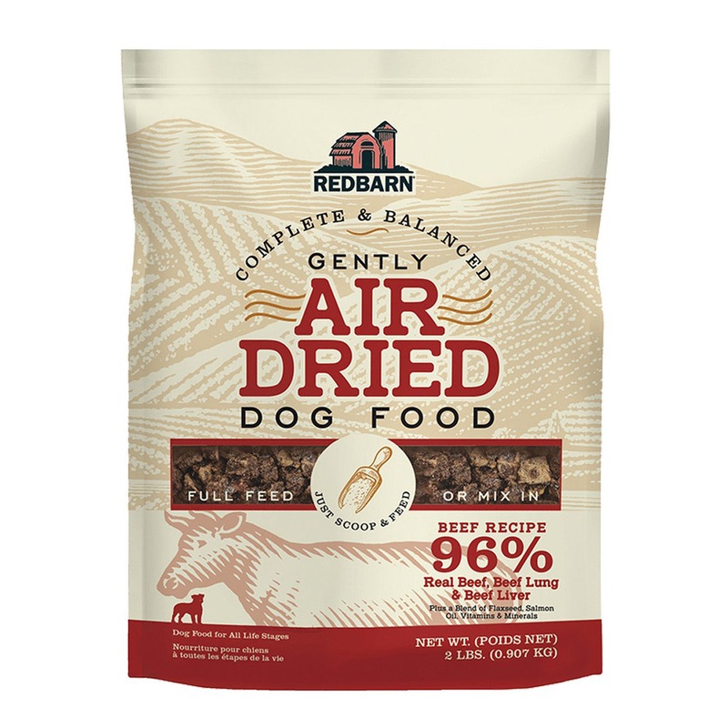 Redbarn Air Dried Beef Dog Food 2lb