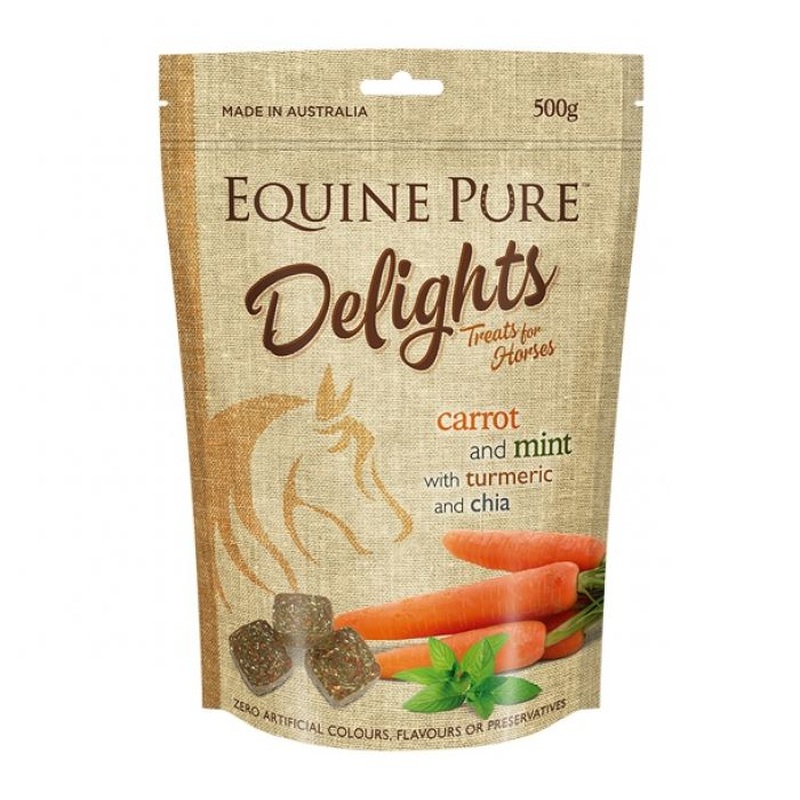 Equine Pure Delights Carrot Mint Turmeric and Chia