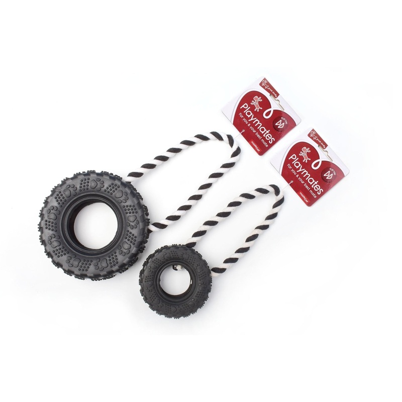 Yours Droolly Rope Rubber Tyre