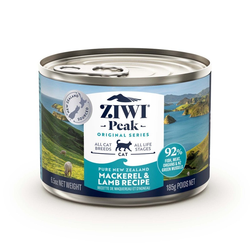 Ziwi Peak Wet Cat Food Mackerel and Lamb 185g