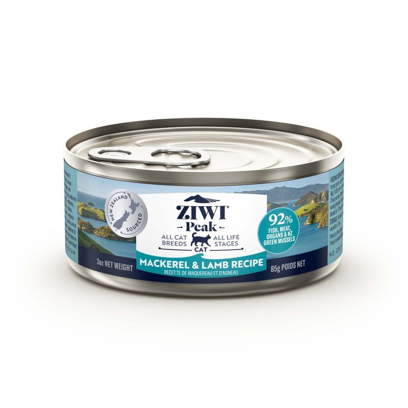 Ziwi Peak Wet Cat Food Mackerel and Lamb 85g
