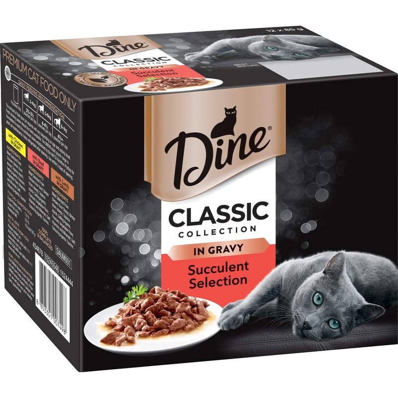 Dine Classic Collection in Gravy Succulent Selection12x85g