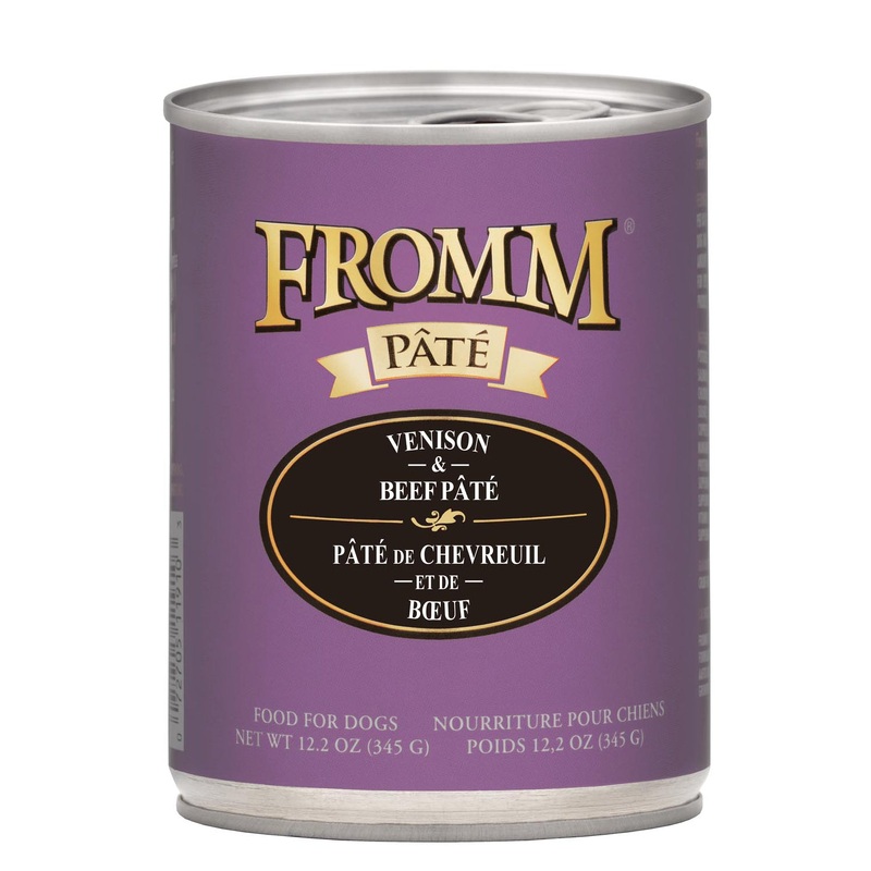 Fromm Pt Wet Dog Food - Venison & Beef - 12.2oz Can