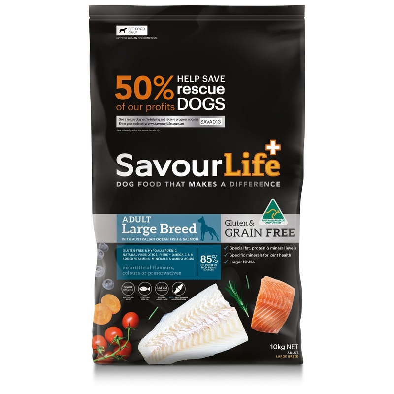 SavourLife Grain Free Adult Large Breed Fish 15kg
