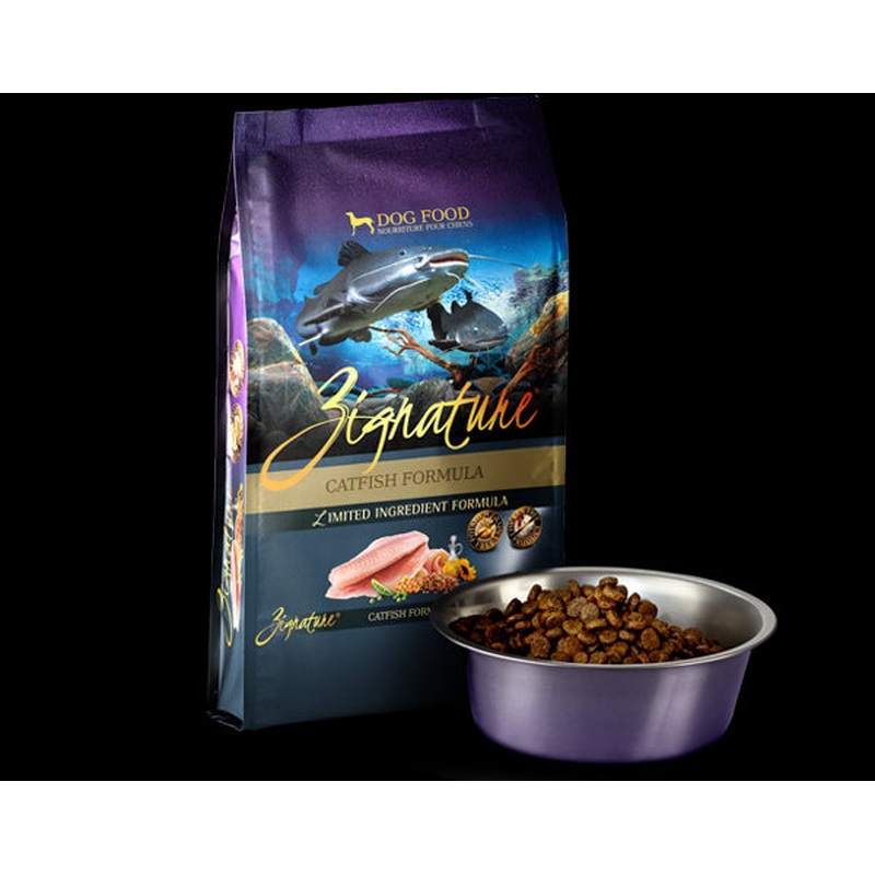 Zignature Dry Dog Food - Catfish - 25lb Bag